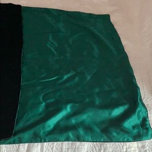 Silk silk scarf